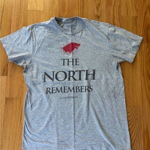 Game of Thrones Gray T-Shirt - The North Remembers